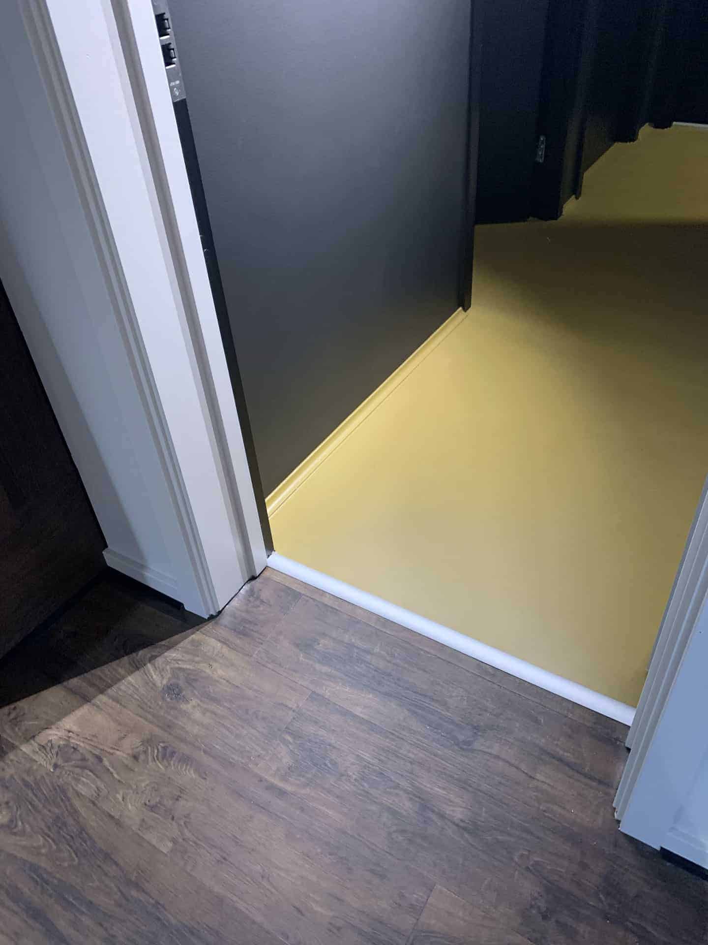 Nyt gulv hos restaurant