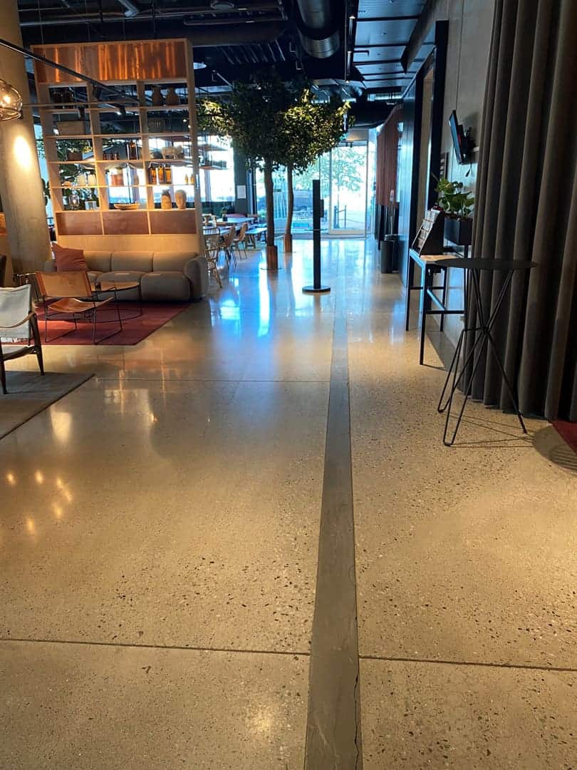 Flot nyt blankt gulv