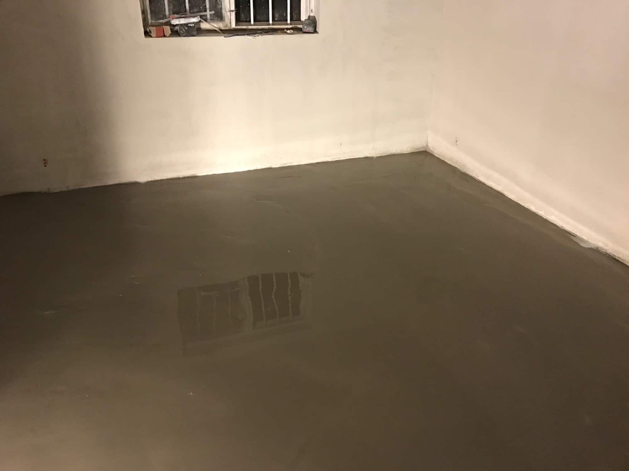 Igangværende armering og støbning arbejde