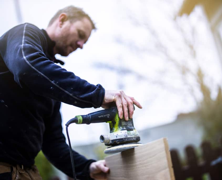 Træslibning af Dupa