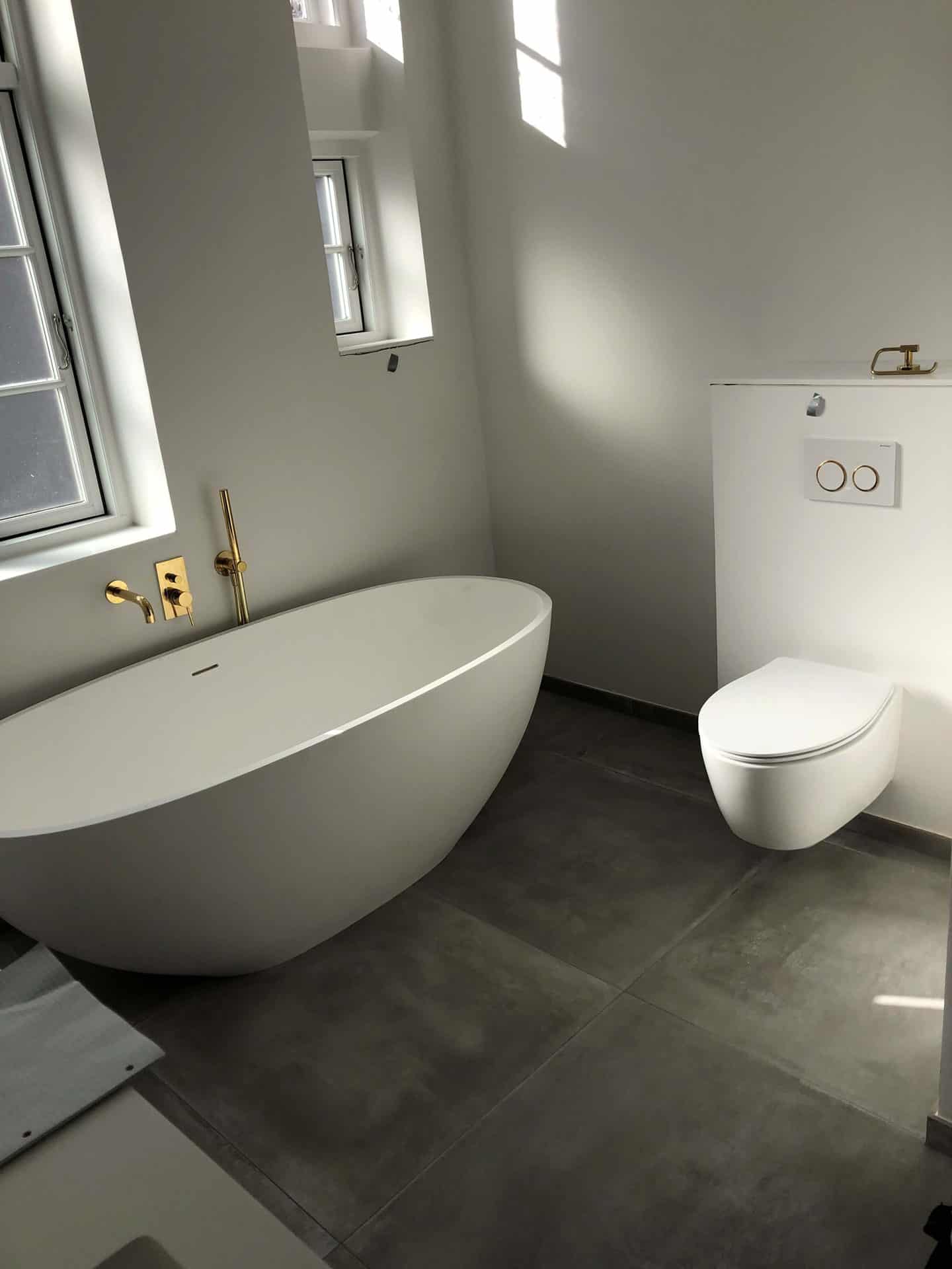 Nyt badeværelse hos kunde