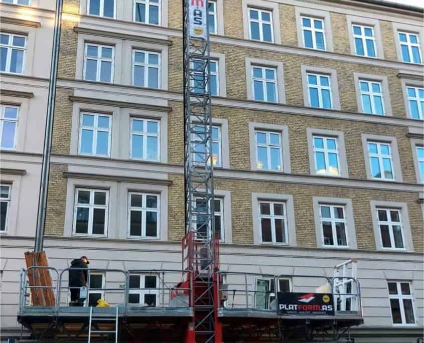 Ombygning af bygning