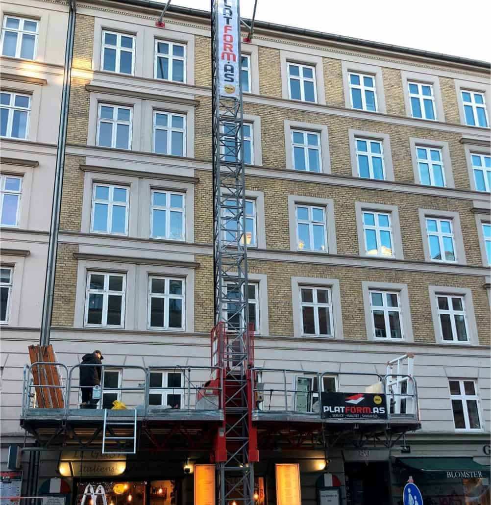 Ombygning af bygning