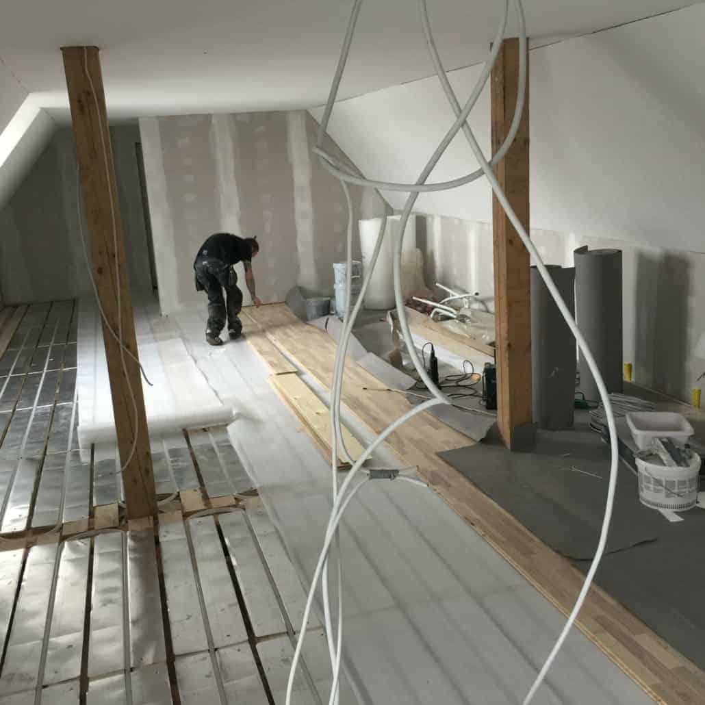 Renovering af loft