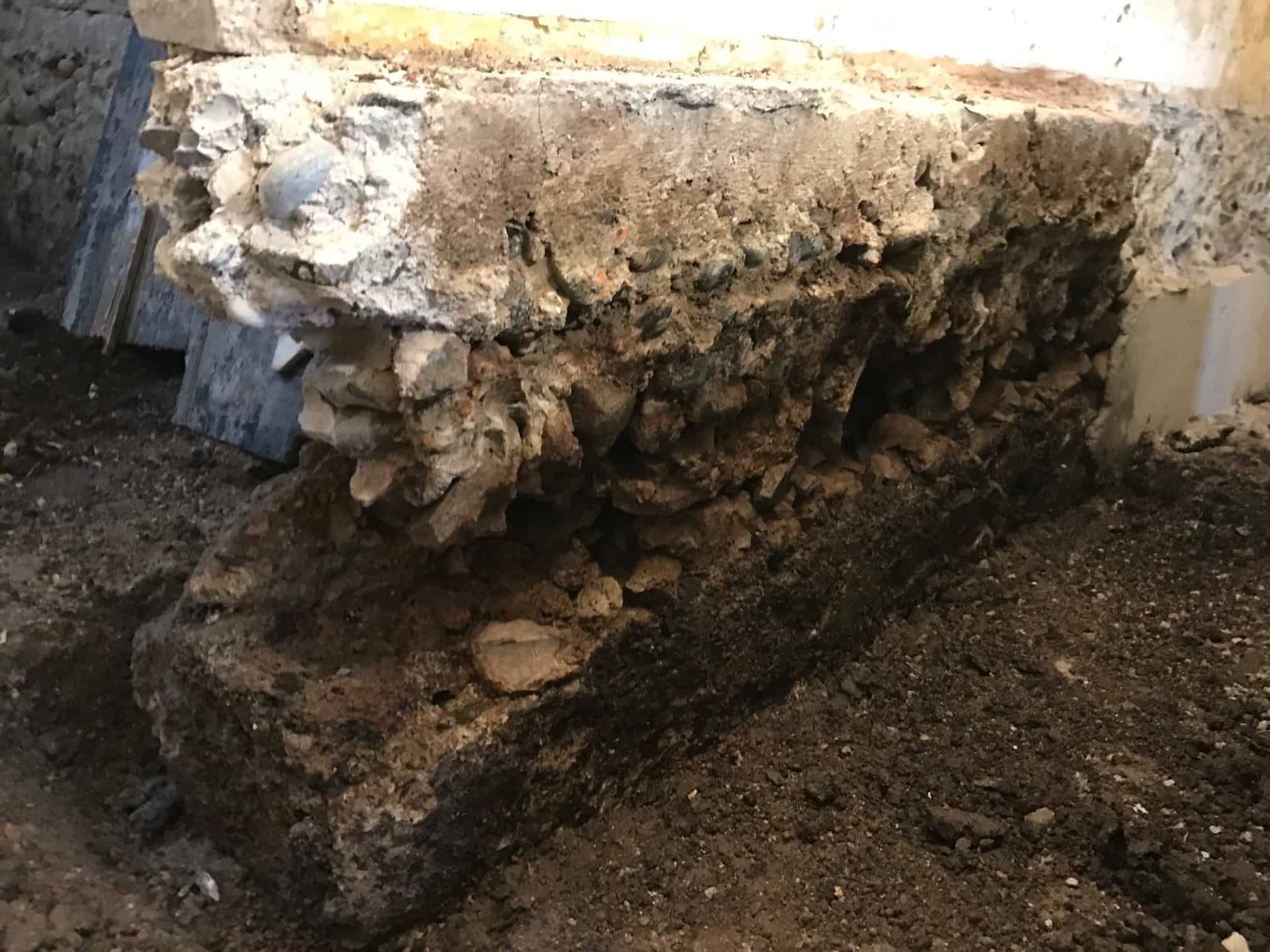 Udgravning og understøbning billeder