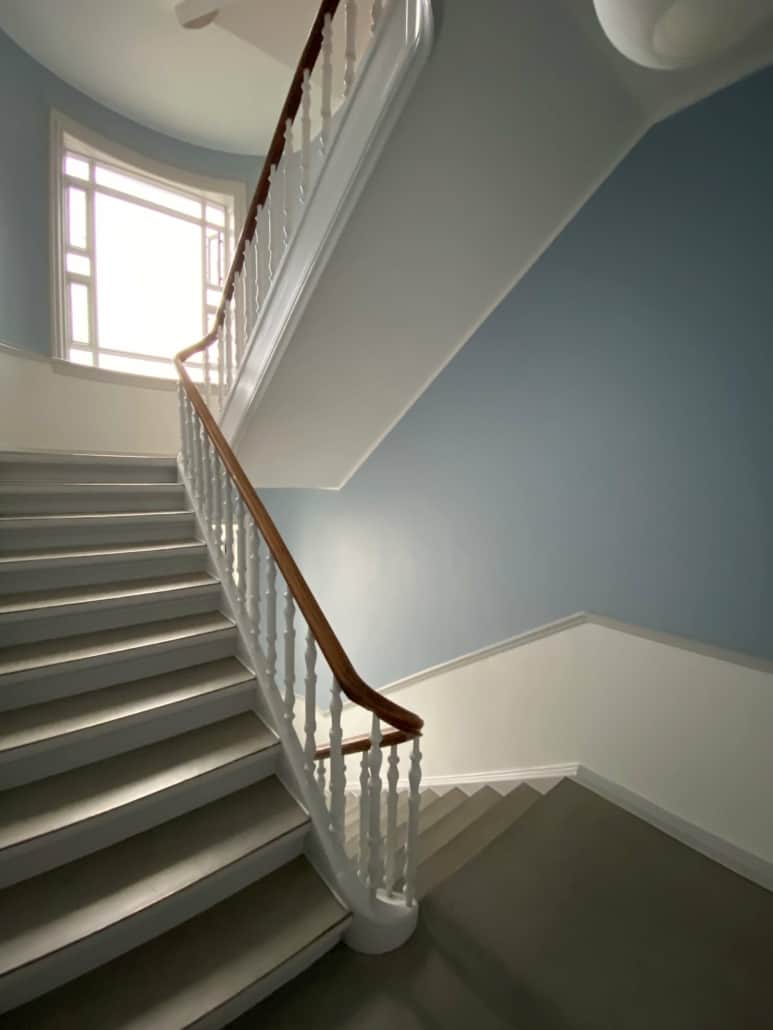 Nymalet trappeopgang